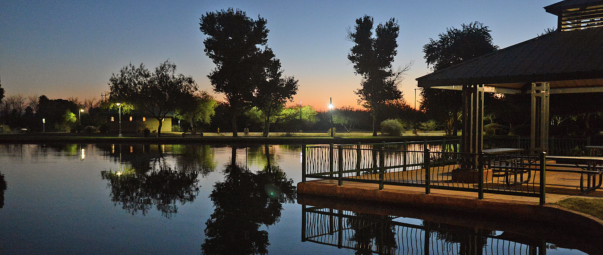 West Wetlands at daybreak